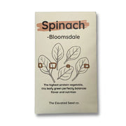 Spinach Seeds- Bloomsdale by Wild Lark