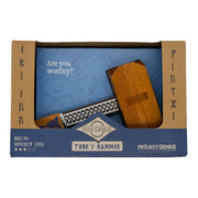 Project Genius Thor's Hammer Wooden Puzzle, Medium Difficulty, Disassemble And Reassemble This Norse-Themed Brainteaser Famed Mjolnir