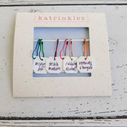 Katrinkles Write On / Wipe Off White Stitch Marker Set