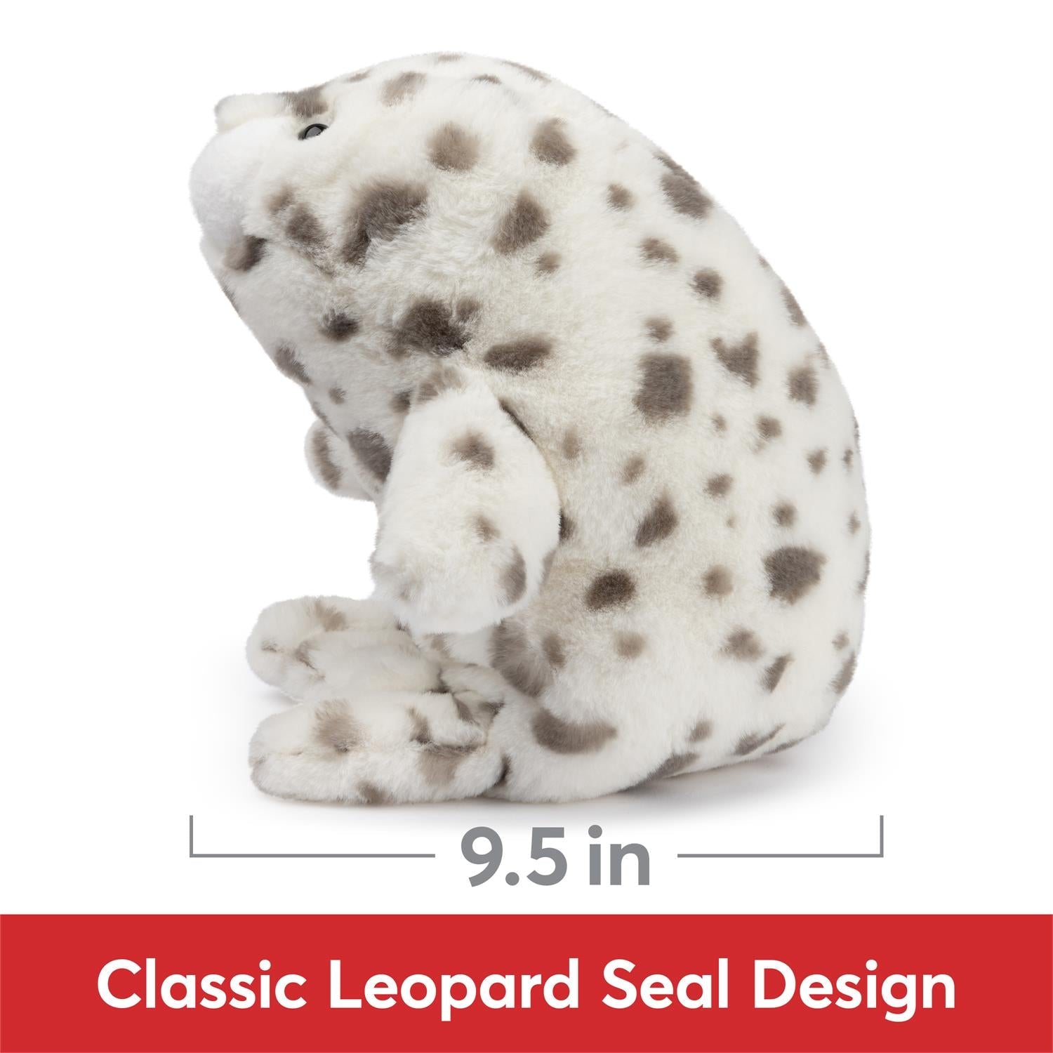 Plush Snuffles & Friends Leopard Seal Nuri 10" by Homeportonline