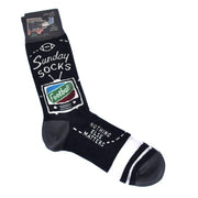 Mens Sunday Socks Men s   Charcoal  OS