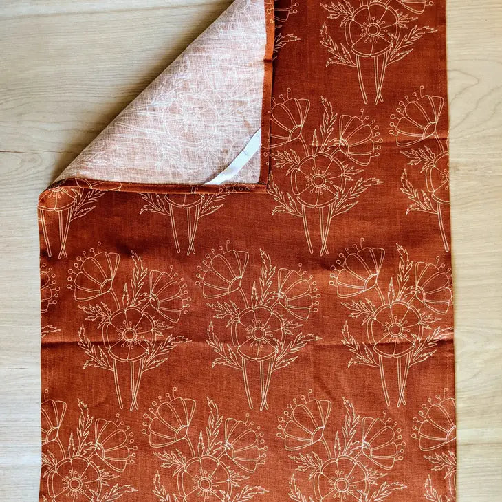 Poppies Tea Towel
