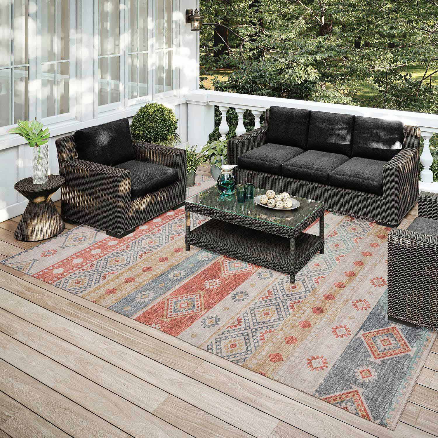Sedona Indoor/Outdoor Rug Canyon 5' x 7'6" by Homeportonline