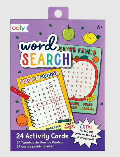 Activity Card Kit Word Search by Homeportonline