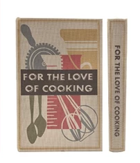 Book Storage Box "For The Love Of Cooking" 8.25"x 5" by Homeportonline