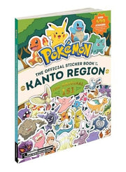 Pokemon The Official Sticker Book of the Kanto Reg