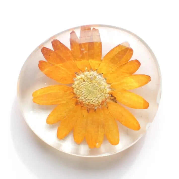 Real Flower Magnet - Glass Magnet