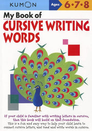 My Book of Cursive Writing : Words
