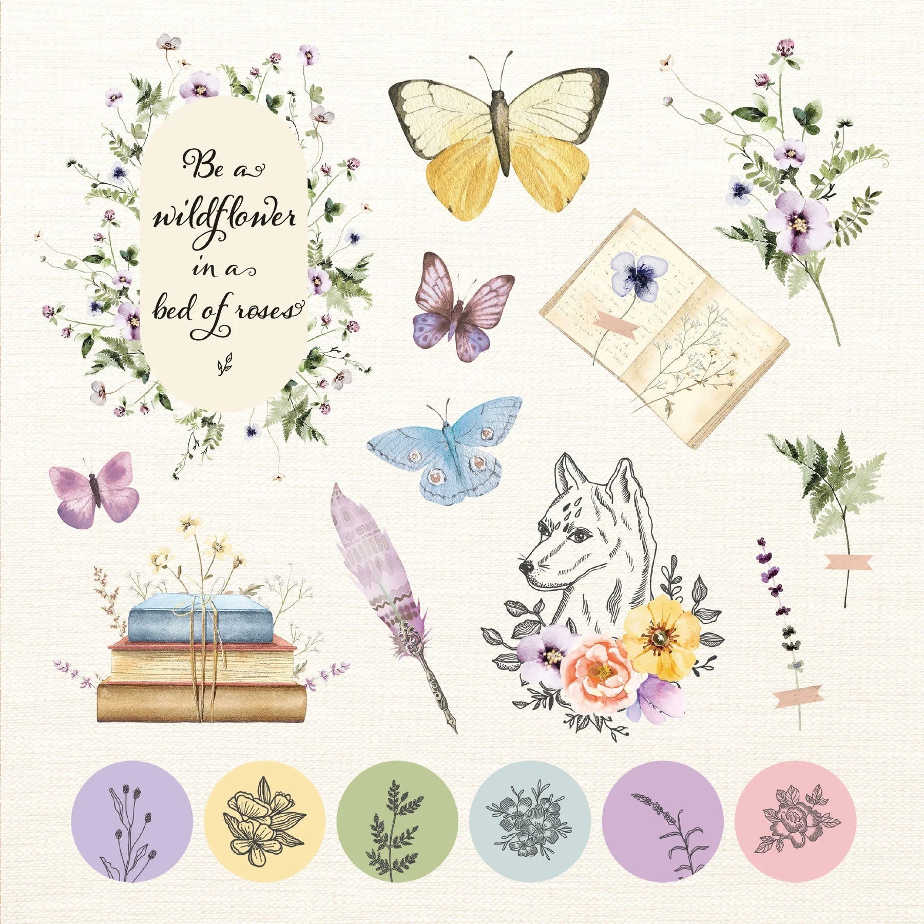 Sticker Book Boho Dreams by Homeportonline