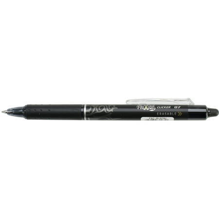 Pilot FriXion Fine Point Clicker Erasable Pen Open Stock-Black