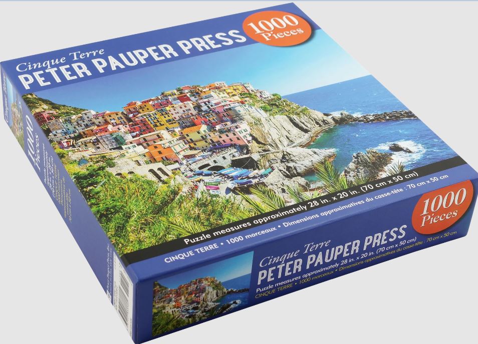 Puzzle 1000 Piece Cinque Terre by Homeportonline