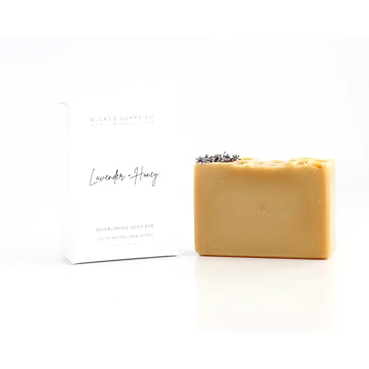 Lavender + Honey Nourishing Soap Bar