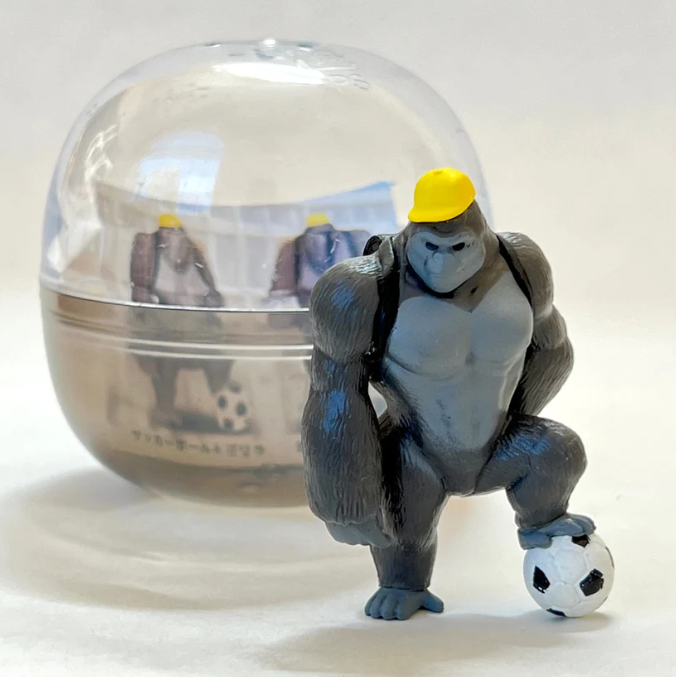 Gashapon Capsule Teen & Up Macho Gorilla Student (Sold As An Individual Capsule) by Homeportonline