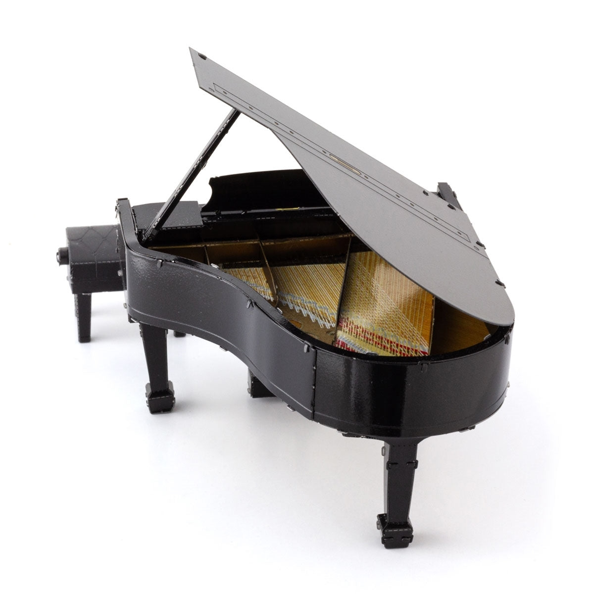 Metal Model Kit Musical Grand Piano Black by Homeportonline