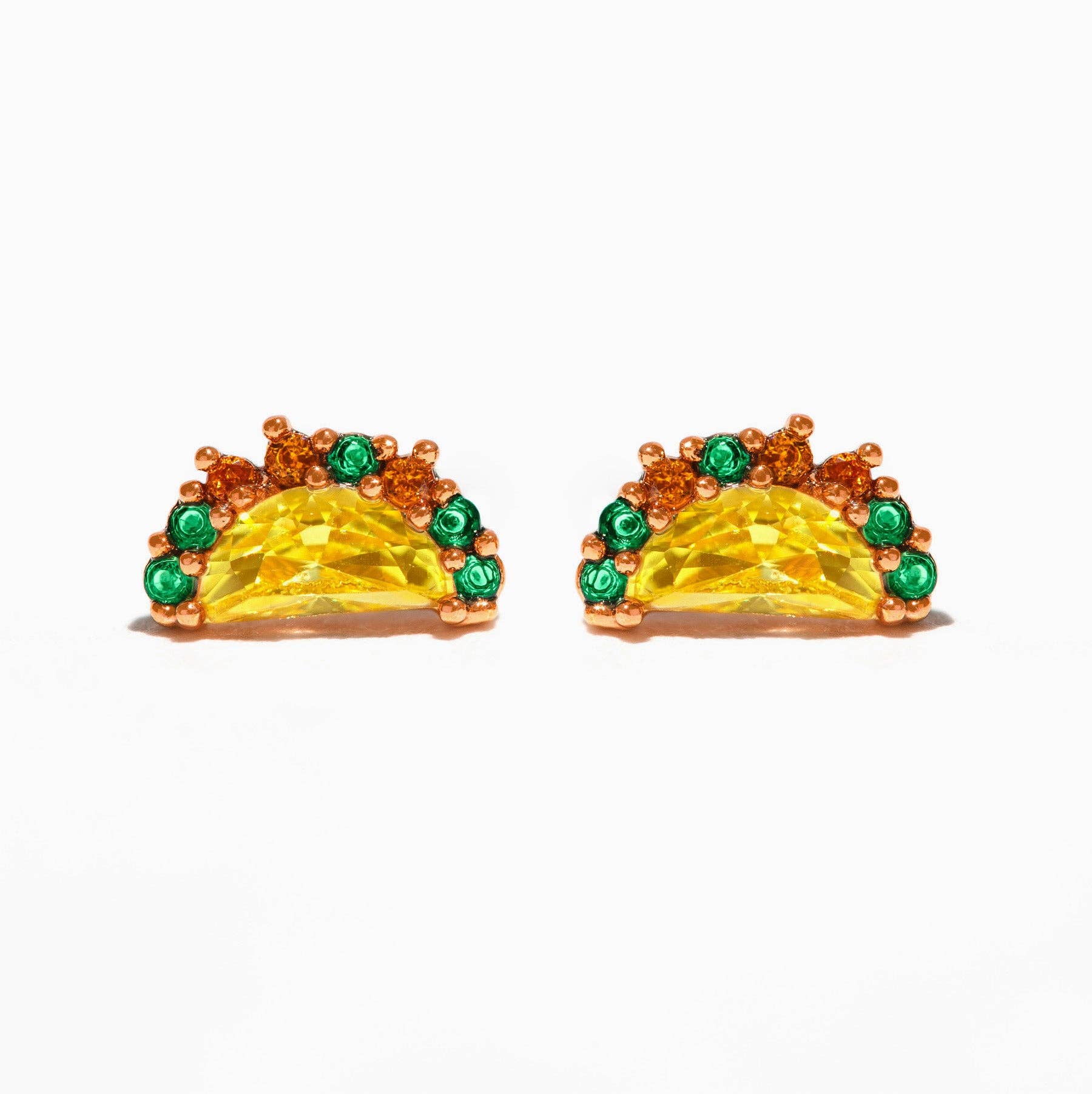 Girls Crew Taco Tuesday Studs by Dear Lucy