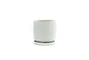 4.5" Gemstone Pot - with Water Saucer