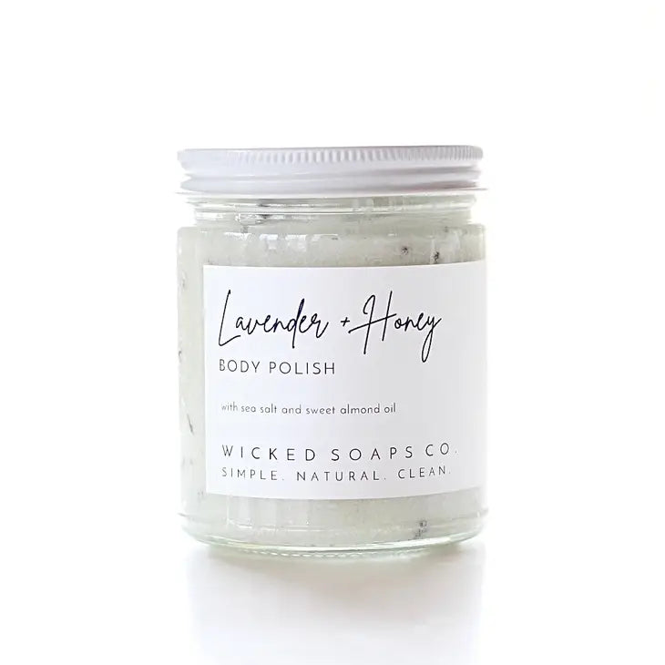 Lavender + Honey Body Polish by Wild Lark