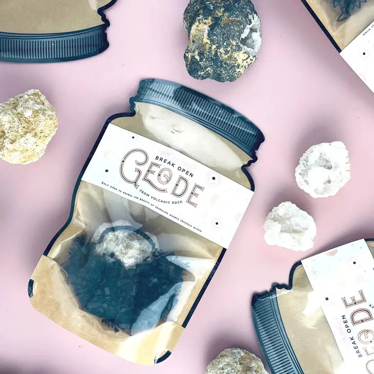 Break Open Crystal Geode Gift