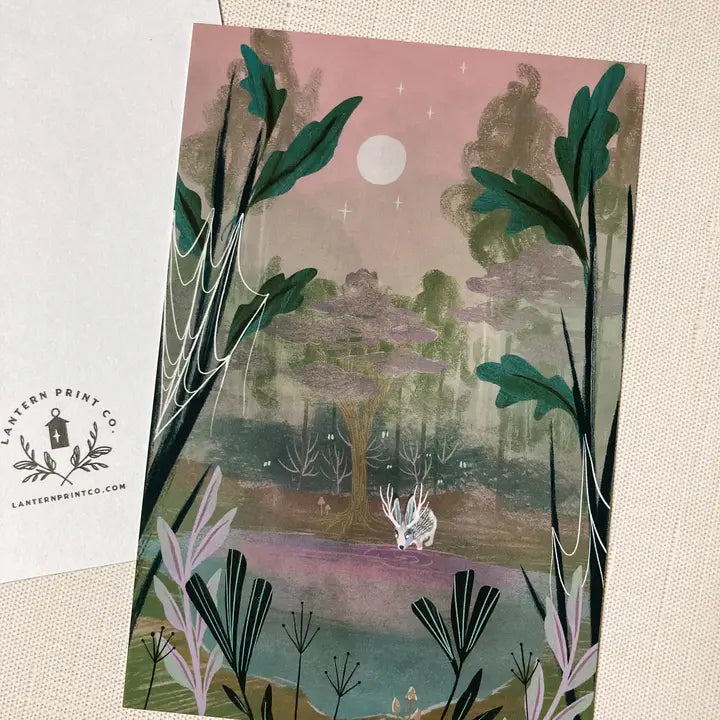 Haunted Forest - Art Print