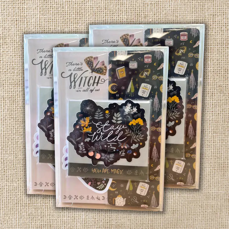 Little Witch Mystical Boxed Stationery Gift Set by Wild Lark
