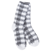 Socks - Fireside Crew Black Check by Homeportonline