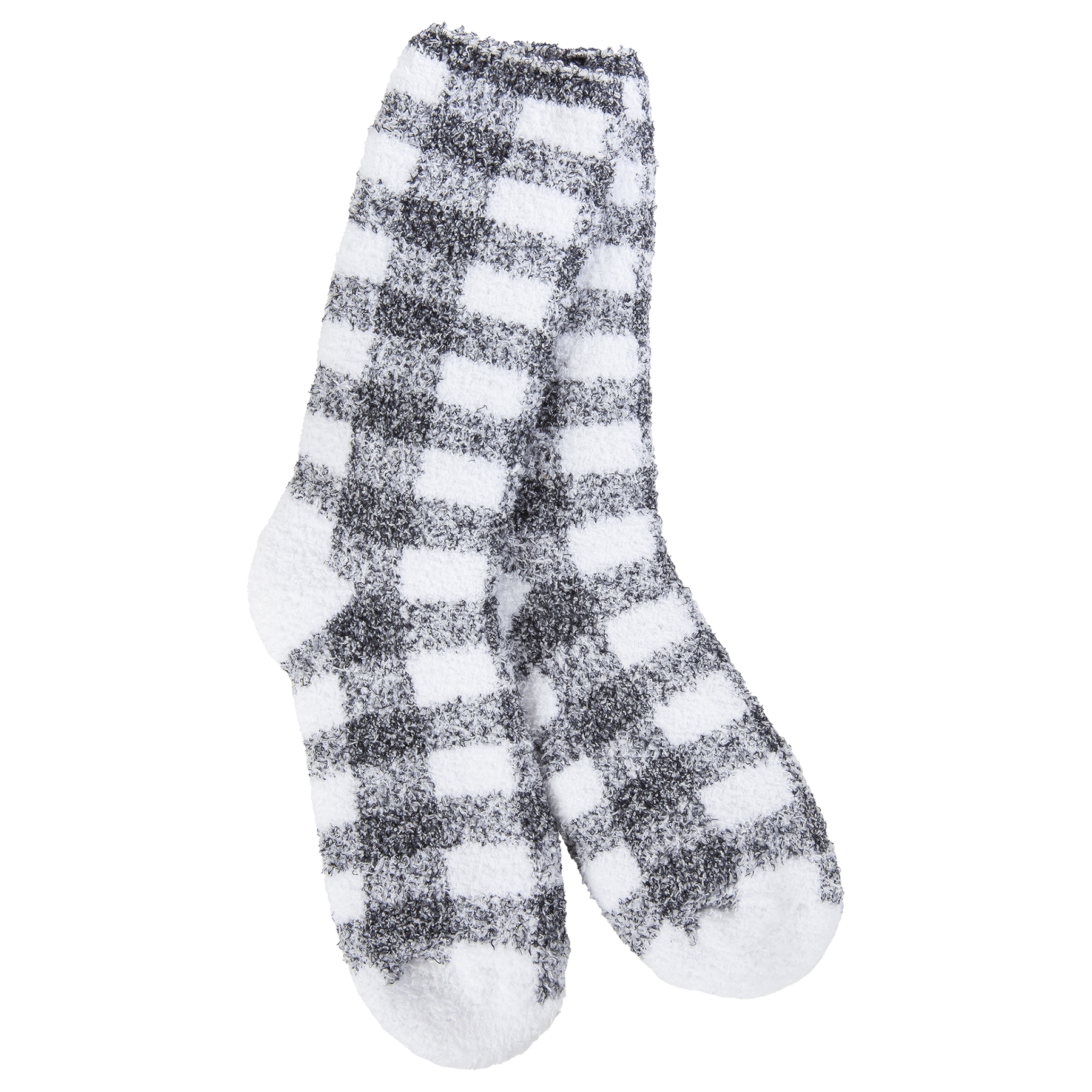Socks - Fireside Crew Black Check by Homeportonline