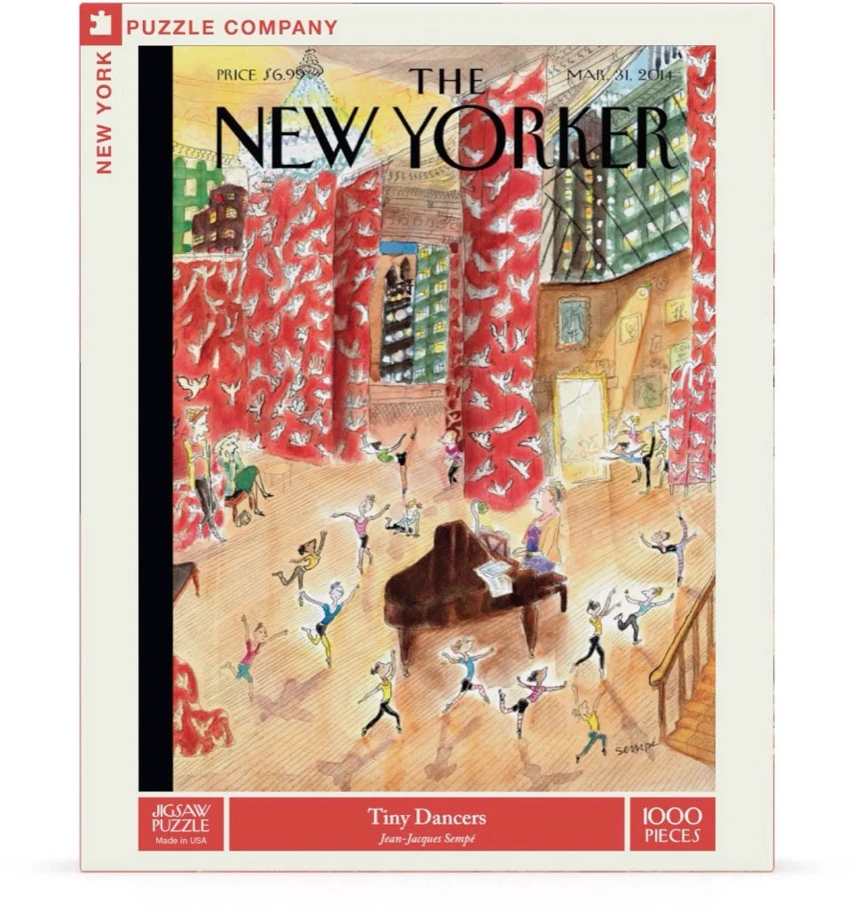 New Yorker Puzzle 1000 Piece Tiny Dancers by Homeportonline