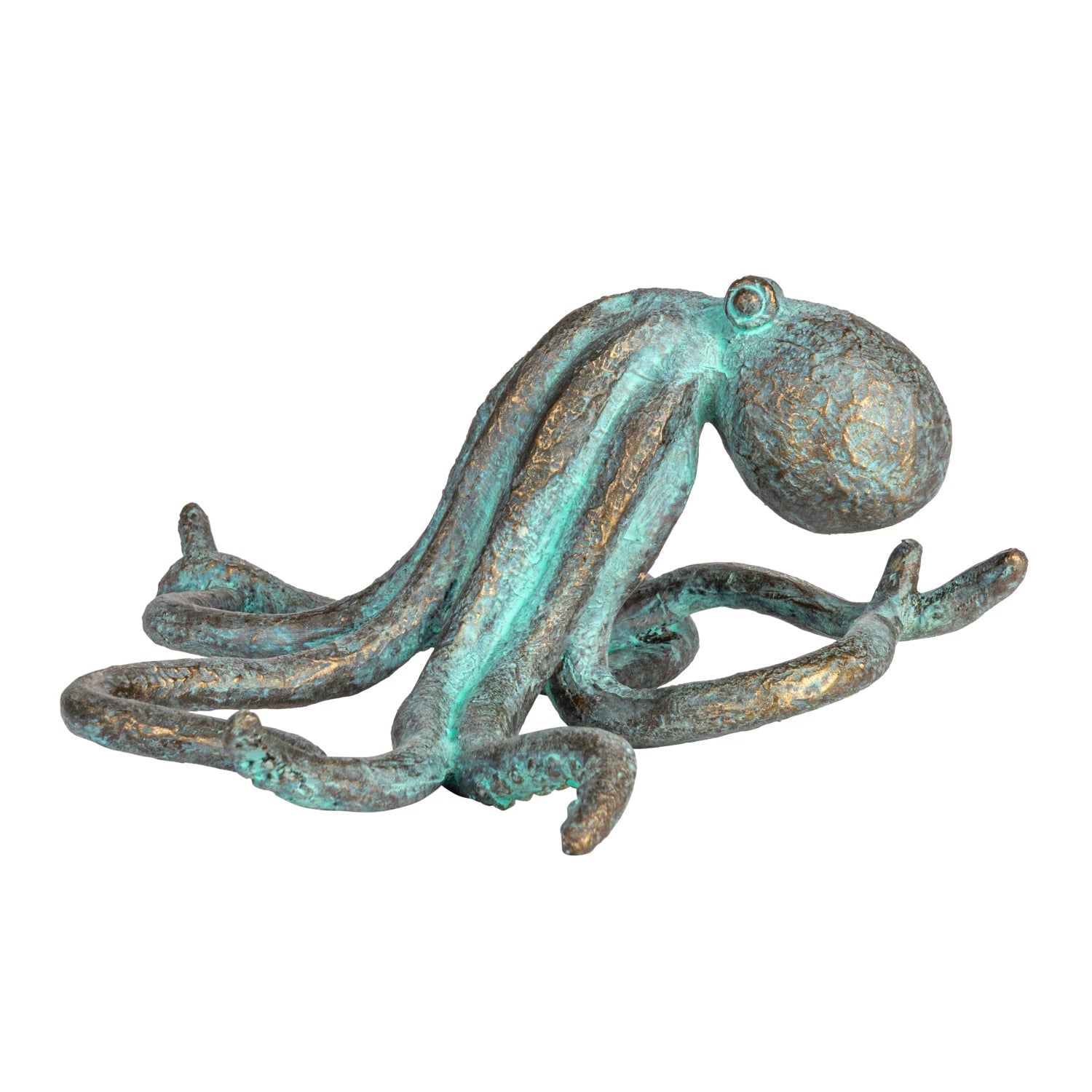 Decorative Resin Octopus 12.5" Long by Homeportonline
