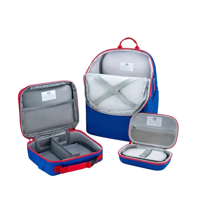Color Block Complete Backpack Set