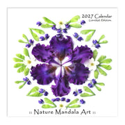 2026 Flower Nature Mandala Calendar - Nature Mandala Art