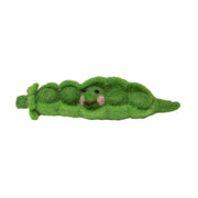 Ornament - Felt Sweet Pea Baby Face by Homeportonline