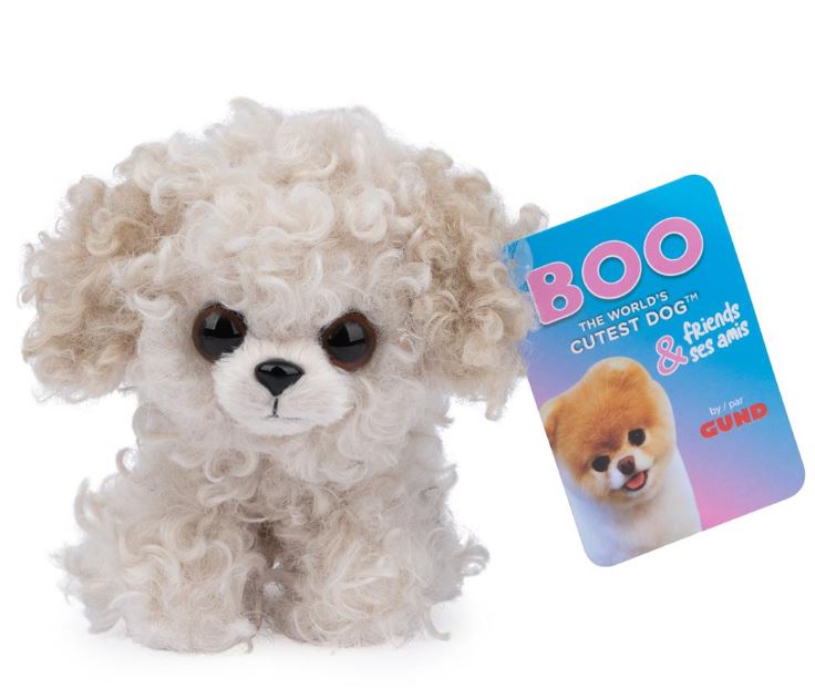 Plush Boo & Friends Maltipoo Bowie 5" by Homeportonline