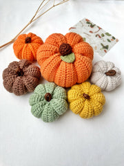 Sale!Handmade Crochet Pumpkins