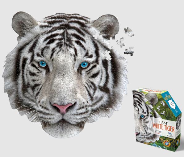 Puzzle 300 Piece I am White Tiger by Homeportonline