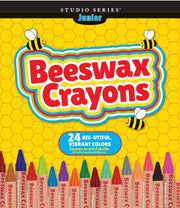 Junior Crayons Beeswax 24 Colors by Homeportonline