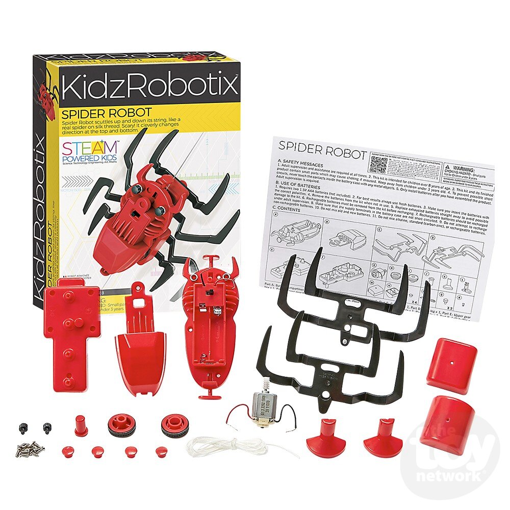 4M KidzRobotix Kit Spider Robot by Homeportonline