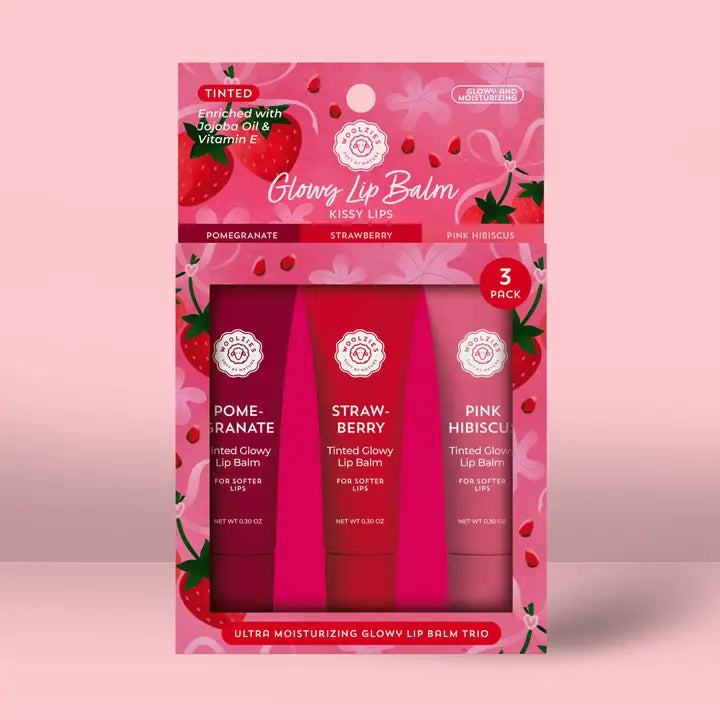 Tinted Lip Balm Tubes Trio