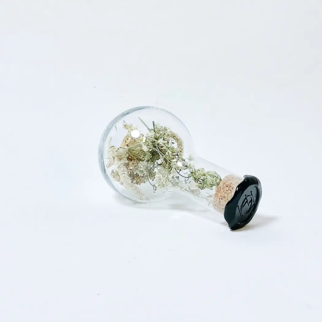 Dried Florals in Glass