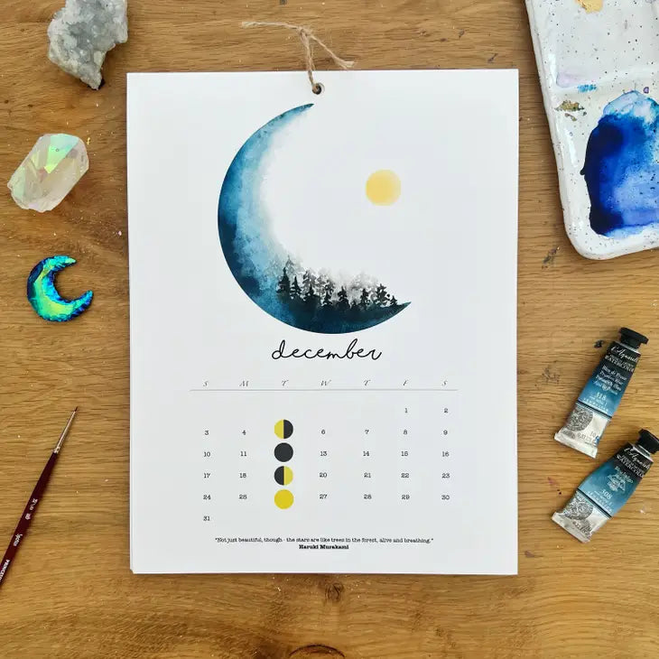 Sale! 2023 Moon Phase Calendar