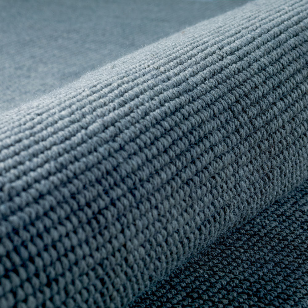 Monaco Popcorn Wool Navy Rug 2'3" X 7'6" Runner