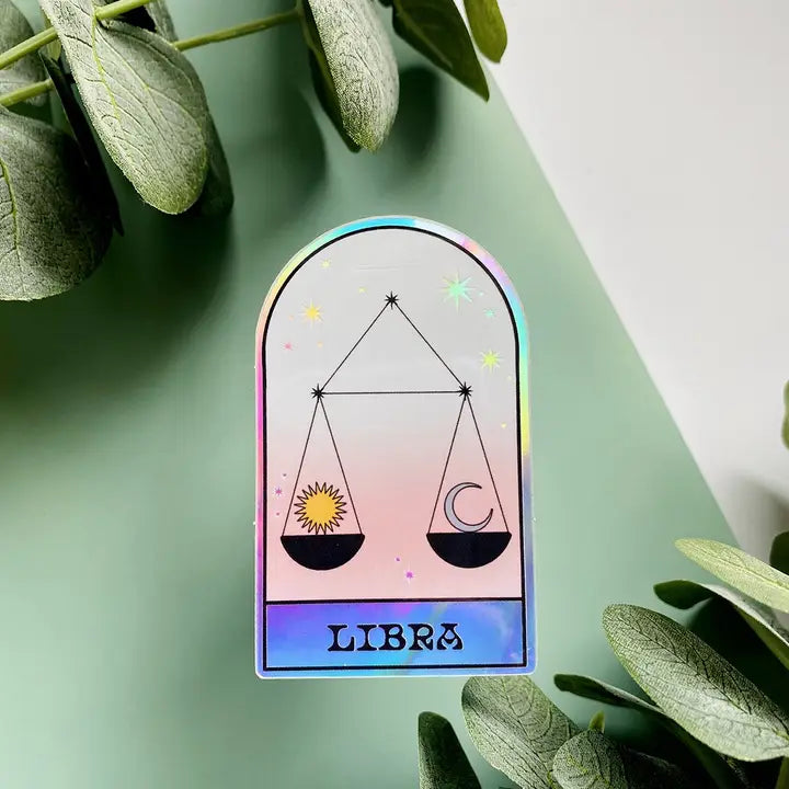 Zodiac Holographic Sticker