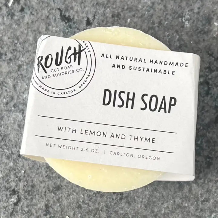 Dish Soap - Handmade Artisan Rough Cut Soap
