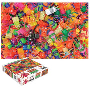 Accoutrements Finger Monster Fiesta Standard Funny Collectible Jigsaw Puzzle  Multicolored