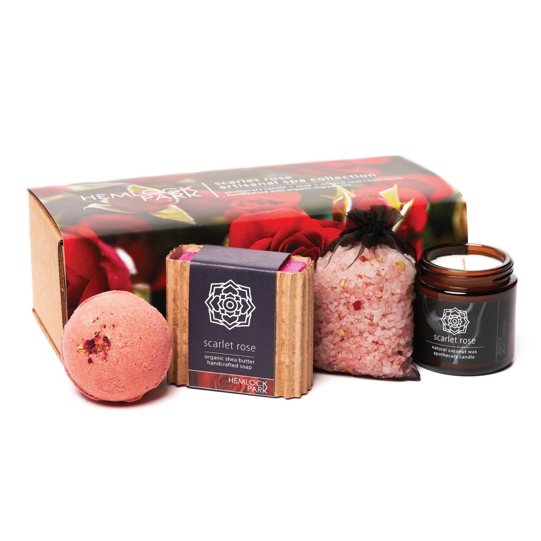 SALE! Scarlet Rose Artisanal Spa Gift Box