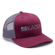 Trucker Hat - Burgundy by Kaden Apparel