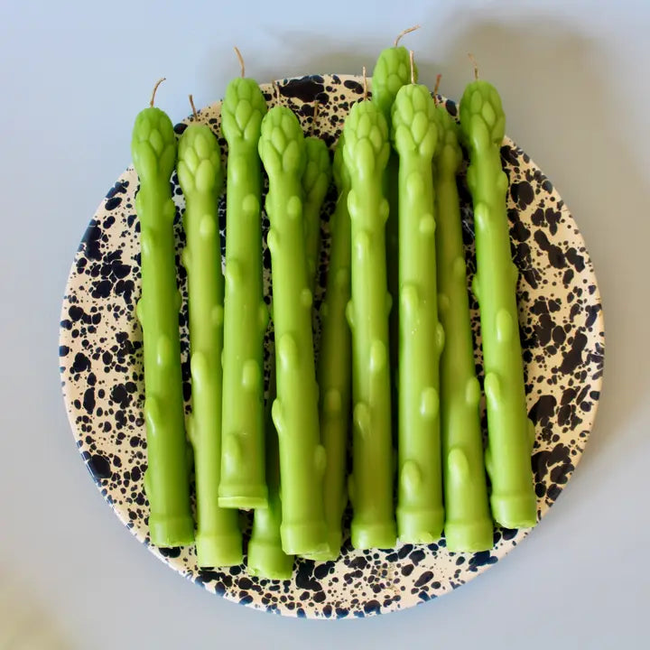 Asparagus Taper Candle