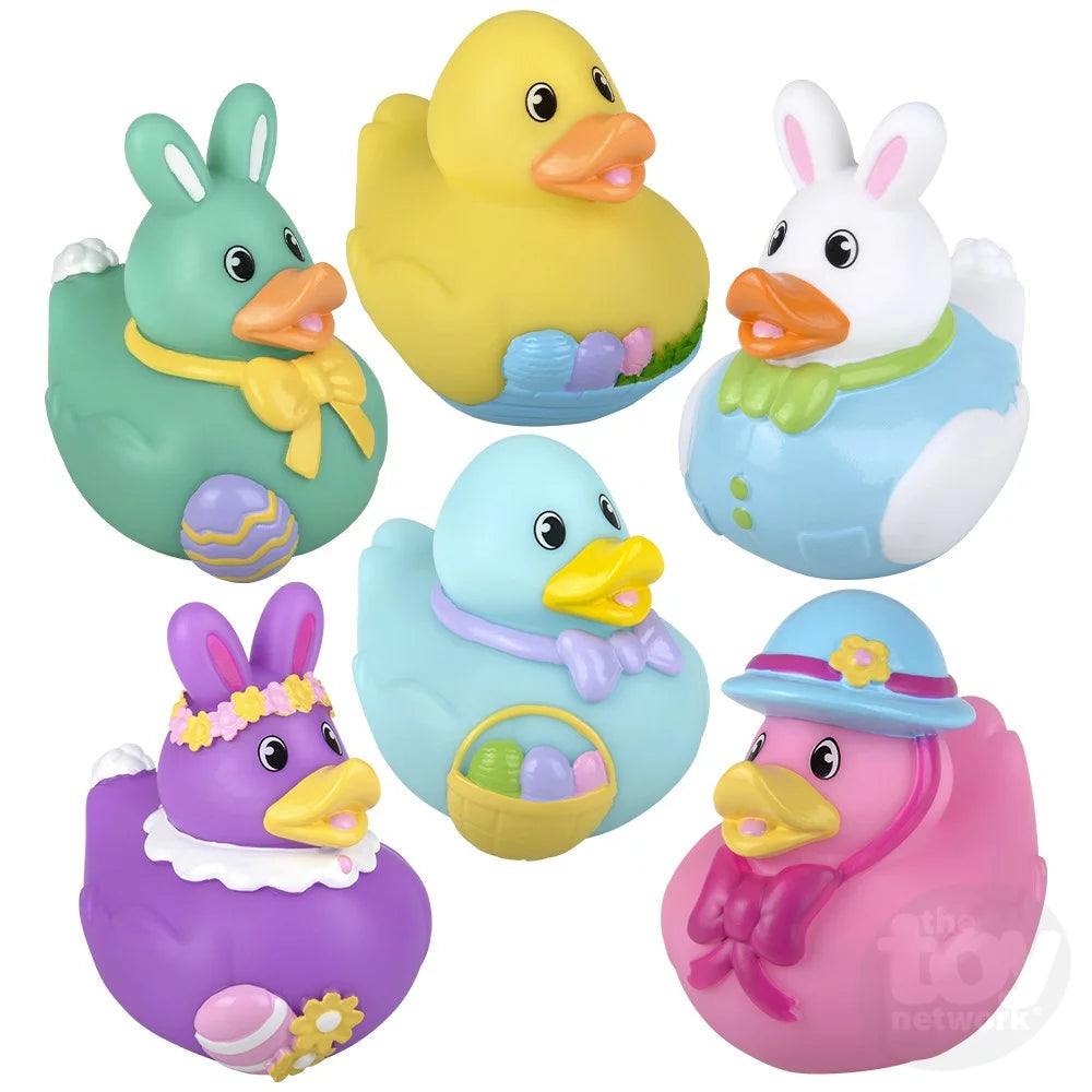 Easter Rubber Duck 3.5" Sold Individually by Homeportonline