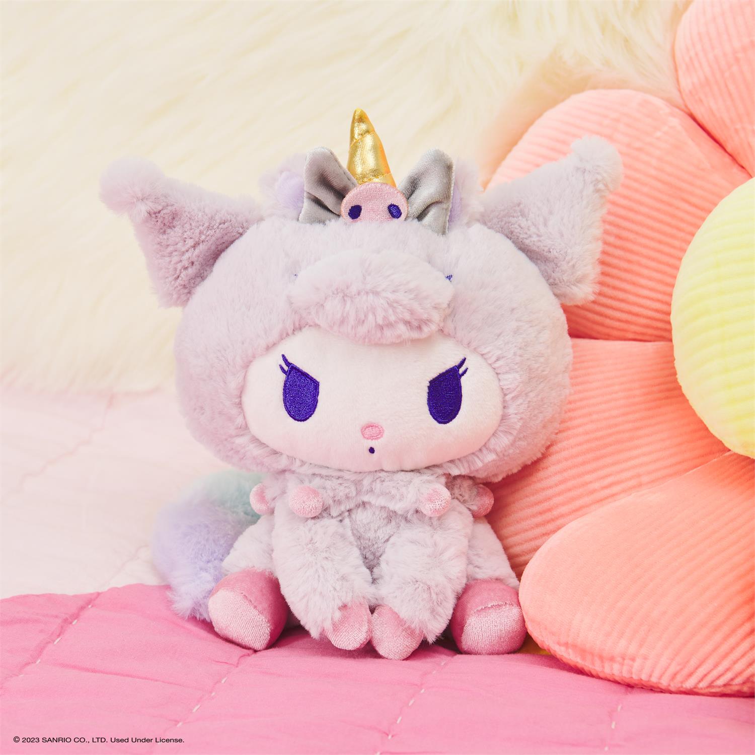 Plush Sanrio Kuromi Unicorn 6" by Homeportonline