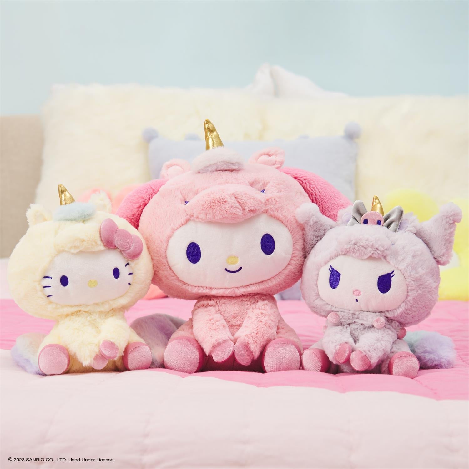 Plush Sanrio Kuromi Unicorn 6" by Homeportonline