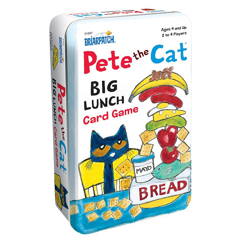Briarpatch | Pete the Cat Big Lunch Card Game Tin  Fans of Pete the Cat Books  Ages 4+